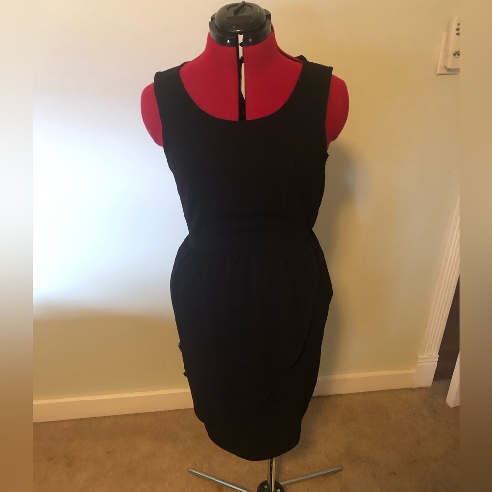 ONLY black formal dress with lacy back panel size EU 36
